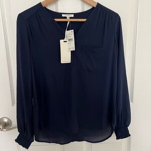 Pleione Nordstrom Rack Women's Navy Blouse